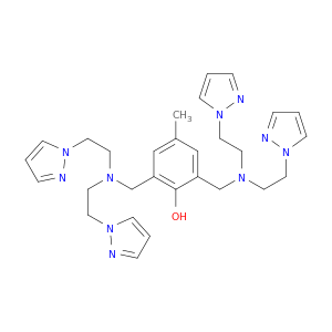 Phenol, 2,6-bis[[bis[2-(1H-pyrazol-1-yl)ethyl]amino]methyl]-4-methyl-