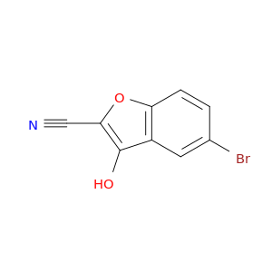 2-Benzofurancarbonitrile, 5-bromo-3-hydroxy-