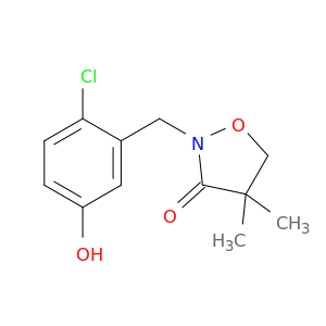 3-Isoxazolidinone, 2-[(2-chloro-5-hydroxyphenyl)methyl]-4,4-dimethyl-