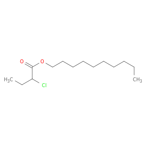 Butanoic acid, 2-chloro-, decyl ester