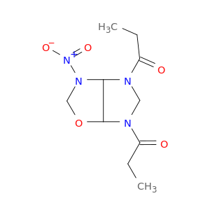 2H-Imidazo[4,5-d]oxazole, hexahydro-3-nitro-4,6-bis(1-oxopropyl)-