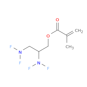 2-Propenoic acid, 2-methyl-, 2,3-bis(difluoroamino)propyl ester