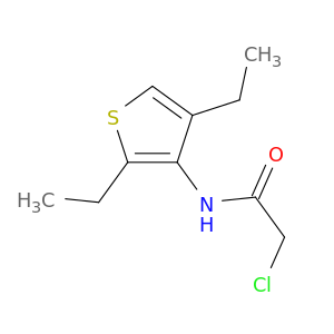 Acetamide, 2-chloro-N-(2,4-diethyl-3-thienyl)-