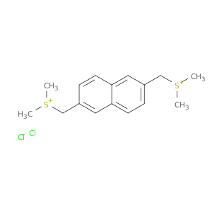 Sulfonium, [2,6-naphthalenediylbis(methylene)]bis[dimethyl-, dichloride