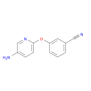 3-[(5-Aminopyridin-2-yl)oxy]benzonitrile