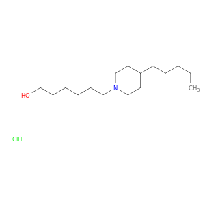 1-Piperidinehexanol, 4-pentyl-, hydrochloride