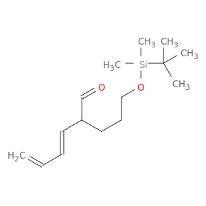 3,5-Hexadienal, 2-[3-[[(1,1-dimethylethyl)dimethylsilyl]oxy]propyl]-, (3E)-