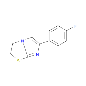 Imidazo[2,1-b]thiazole, 6-(4-fluorophenyl)-2,3-dihydro-