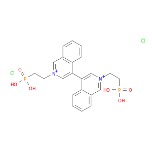 4,4'-Biisoquinolinium, 2,2'-bis(2-phosphonoethyl)-, dichloride