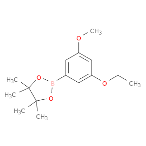 2-(3-ethoxy-5-methoxyphenyl)-4,4,5,5-tetramethyl-1,3,2-dioxaborolane
