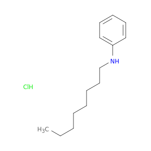 Benzenamine, N-octyl-, hydrochloride