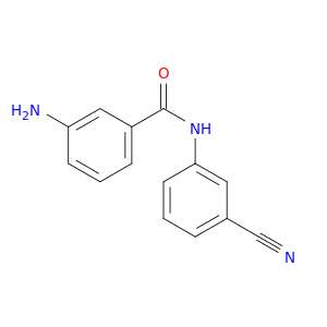 3-Amino-N-(3-cyanophenyl)benzamide