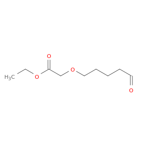 Acetic acid, [(5-oxopentyl)oxy]-, ethyl ester