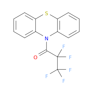 10H-Phenothiazine, 10-(2,2,3,3,3-pentafluoro-1-oxopropyl)-