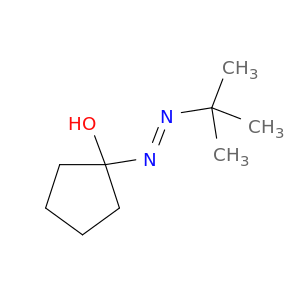 Cyclopentanol,1-[(1,1-dimethylethyl)azo]-, (E)- (9CI)