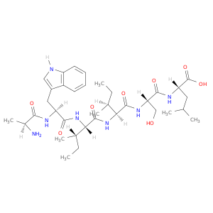 L-Leucine, L-alanyl-L-tryptophyl-L-isoleucyl-L-isoleucyl-L-seryl-