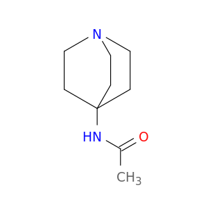 Acetamide, N-1-azabicyclo[2.2.2]oct-4-yl-
