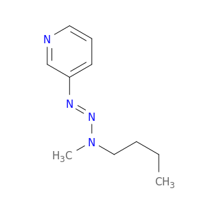 Pyridine,3-(3-butyl-3-methyl-1-triazen-1-yl)-