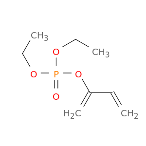 Phosphoric acid, diethyl 1-methylene-2-propenyl ester