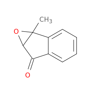 6H-Indeno[1,2-b]oxiren-6-one, 1a,6a-dihydro-1a-methyl-