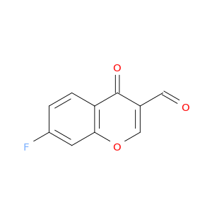 7-氟-4-氧代-4H-1-苯并吡喃-3-羧甲醛