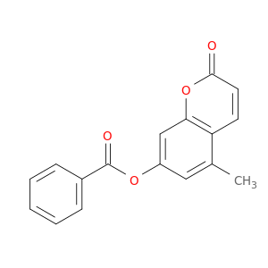 2H-1-Benzopyran-2-one, 7-(benzoyloxy)-5-methyl-
