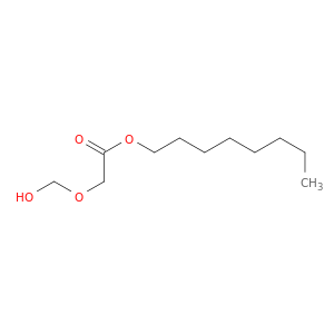 Acetic acid, hydroxymethoxy-, octyl ester