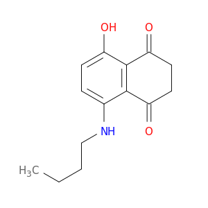 1,4-Naphthalenedione, 5-(butylamino)-2,3-dihydro-8-hydroxy-