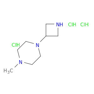 1-(氮杂环丁烷-3-基)-4-甲基哌嗪三盐酸盐