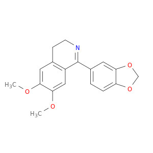 Isoquinoline, 1-(1,3-benzodioxol-5-yl)-3,4-dihydro-6,7-dimethoxy-