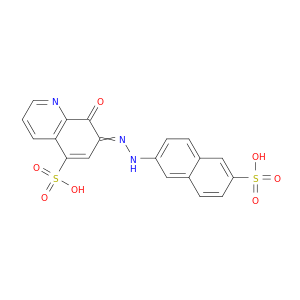 5-Quinolinesulfonicacid, 8-hydroxy-7-[2-(6-sulfo-2-naphthalenyl)diazenyl]-