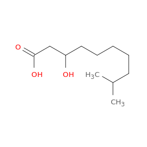 Decanoic acid, 3-hydroxy-9-methyl-