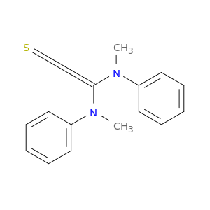 1,2-Propadiene-1-thione, 3,3-bis(methylphenylamino)-
