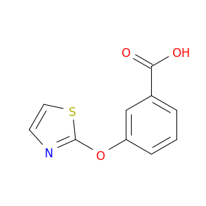3-(1,3-thiazol-2-yloxy)benzoic acid