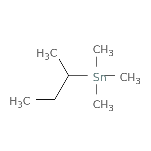 Stannane,trimethyl(1-methylpropyl)-