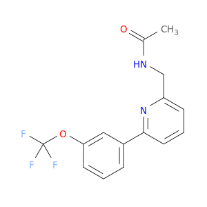 Acetamide, N-[[6-[3-(trifluoromethoxy)phenyl]-2-pyridinyl]methyl]-