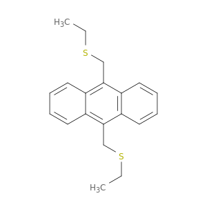 Anthracene, 9,10-bis[(ethylthio)methyl]-