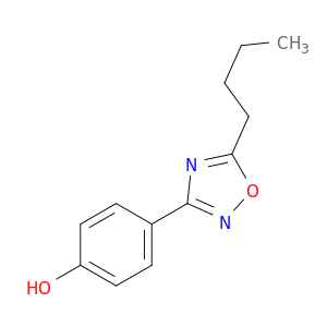 4-(5-Butyl-1,2,4-oxadiazol-3-yl)phenol