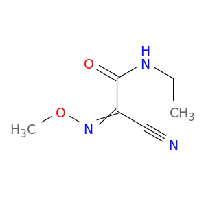 Acetamide, 2-cyano-N-ethyl-2-(methoxyimino)-