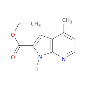 Ethyl 4-methyl-1H-pyrrolo[2,3-b]pyridine-2-carboxylate