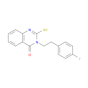 3-[2-(4-Fluorophenyl)Ethyl]-2-Sulfanyl-3,4-Dihydroquinazolin-4-One