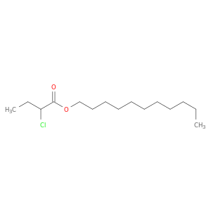 Butanoic acid, 2-chloro-, undecyl ester