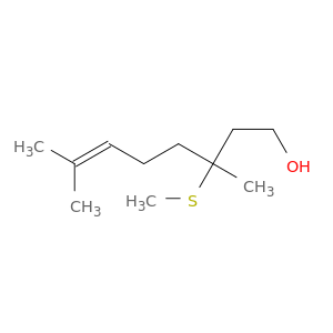 6-Octen-1-ol, 3,7-dimethyl-3-(methylthio)-