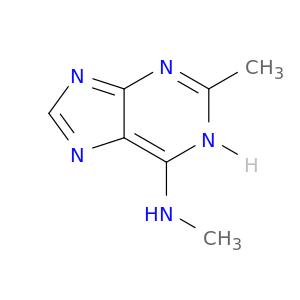 1H-Purin-6-amine, N,2-dimethyl-