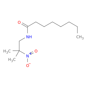 Octanamide, N-(2-methyl-2-nitropropyl)-