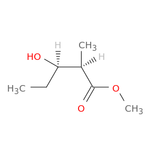 Pentanoic acid, 3-hydroxy-2-methyl-, methyl ester, (2R,3R)-