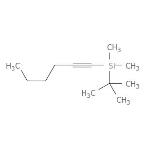 Silane, (1,1-dimethylethyl)-1-hexynyldimethyl-