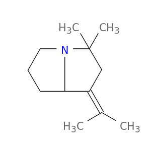3,3-dimethyl-1-(propan-2-ylidene)hexahydro-1h-pyrrolizine