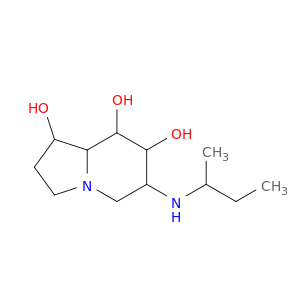 1,7,8-Indolizinetriol,octahydro-6-[(1-methylpropyl)amino]-
