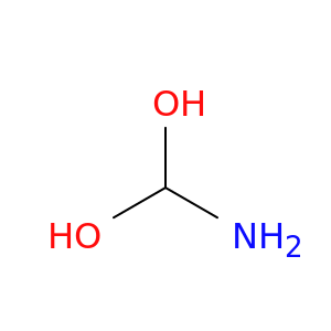 Methanediol, amino-